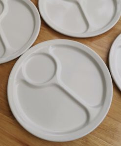 Đĩa thép tráng men Nhật Bản Noda Horo size 24cm