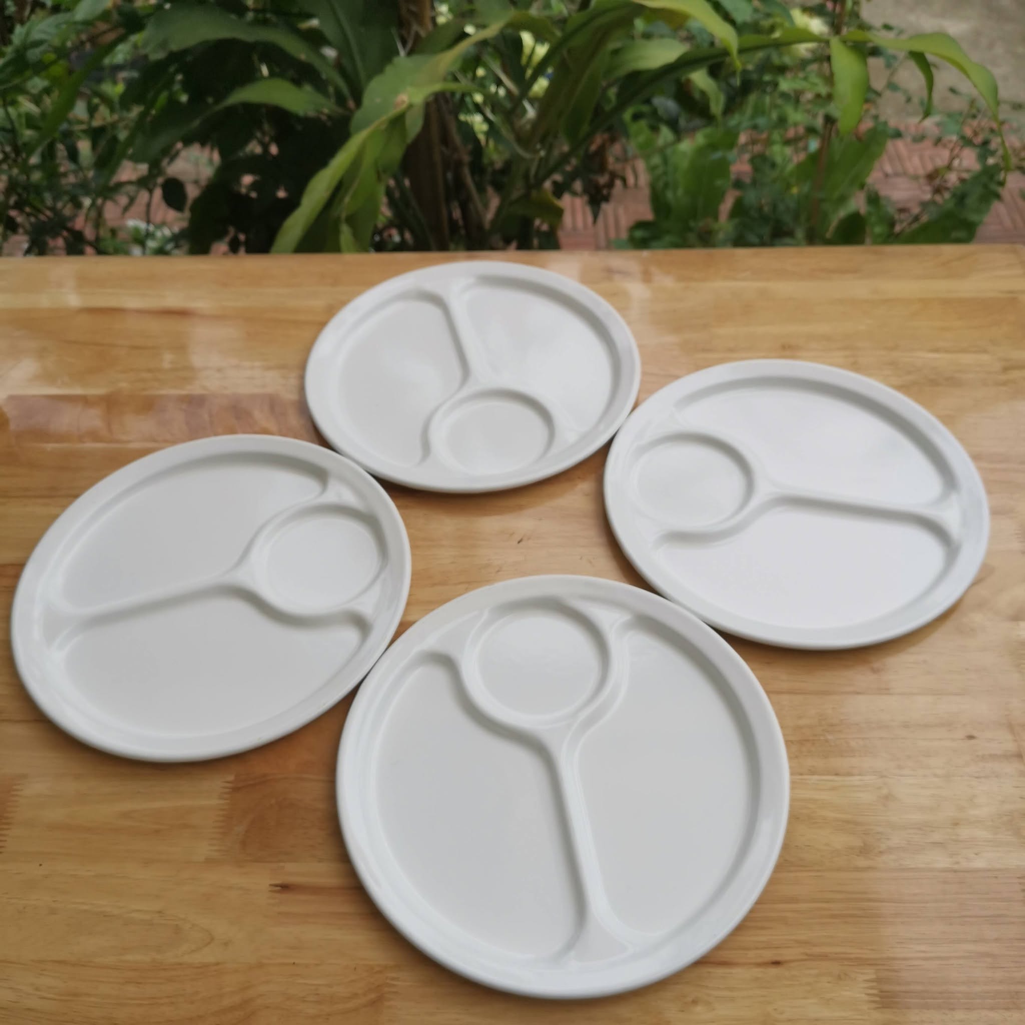 Đĩa thép tráng men Nhật Bản Noda Horo size 24cm
