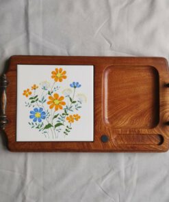 Khay ăn Nhật Bản phong cách Showa cổ điển